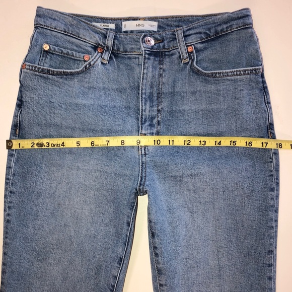 MANGO Claudia Slim Crop Ankle Jeans (6) - Picture 11 of 17